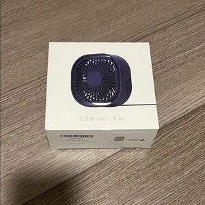 USB Silent Fan in light Blue